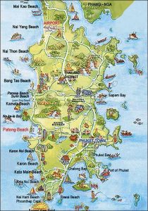 Mapa phuket